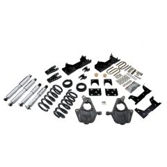 BELLTECH LOWERING KITS 1999-2000 Chevrolet Silverado/Sierra (Std Cab) 4" or 5" F/6" or 7" R W/ Street Performance Shocks