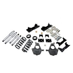 BELLTECH LOWERING KITS  2004-2006 Chevrolet Silverado/Sierra (Crew Cab 4DR) 4" or 5" F/6" R drop W/ Street Performance Shocks