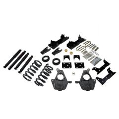 BELLTECH LOWERING KITS  2004-2006 Chevrolet Silverado/Sierra (Crew Cab 4DR) 4" or 5" F/6" or 7" R drop W/ Nitro Drop II Shocks