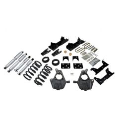 BELLTECH LOWERING KITS  2004-2006 Chevrolet Silverado/Sierra (Crew Cab 4DR) 4" or 5" F/6" or 7" R drop W/ Street Performance Shocks
