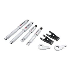 BELLTECH LOWERING KITS 2003-2007 Chevrolet Silverado SS (2WD/4WD) 01-04 GMC Sierra Denali 2" F/2" R drop W/ Street Performance Shocks