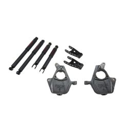 BELLTECH LOWERING KITS 2003-2007 Chevrolet Silverado SS (2WD/4WD) 01-04 GMC Sierra Denali 2" F/2" R drop W/ Nitro Drop II Shocks
