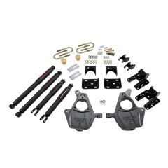 BELLTECH LOWERING KITS  2004-2006 GMC Sierra Denali (Crew Cab 4DR) 2" F/4" or 5" R drop W/ Nitro Drop II Shocks