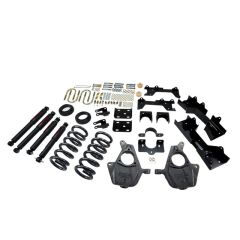 BELLTECH LOWERING KITS 1999-2000 Chevrolet Silverado/Sierra (Ext Cab) 4" or 5" F/6" R drop W/ Nitro Drop II Shocks