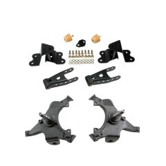 BELLTECH LOWERING KITS 1992-1998 Chevrolet Silverado/Sierra C1500 (Std Cab, ext 454 SS) 2" F/4" R drop W/O Shocks