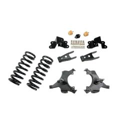 BELLTECH LOWERING KITS 1992-1998 Chevrolet Silverado/Sierra C1500 (Std Cab, ext 454 SS) 3" F/4" R drop W/O Shocks