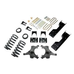 BELLTECH LOWERING KITS 1992-1998 Chevrolet Silverado/Sierra C1500 (Std Cab, ext 454 SS) 4" or 5" F/6" R drop W/O Shocks