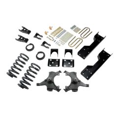 BELLTECH LOWERING KITS 1992-1998 Chevrolet Silverado/Sierra C1500 (Std Cab, ext 454 SS) 4" or 5" F/6" or 7" R drop W/O Shocks