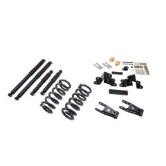 BELLTECH LOWERING KITS 1988-1998 Chevrolet Silverado/Sierra C1500 (Ext Cab) 2" or 3" F/4" R drop W/ Nitro Drop II Shocks