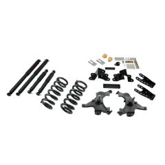 BELLTECH LOWERING KITS 1988-1998 Chevrolet Silverado/Sierra C1500 (Ext Cab) 3" F/4" R drop W/ Nitro Drop II Shocks