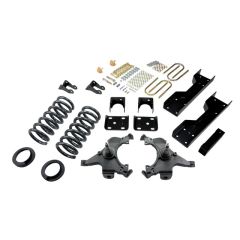 BELLTECH LOWERING KITS 1988-1998 Chevrolet Silverado/Sierra C1500 (Ext Cab) 4" or 5" F/6" R drop W/O Shocks