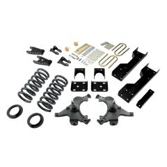 BELLTECH LOWERING KITS 1988-1998 Chevrolet Silverado/Sierra C1500 (Ext Cab) 4" or 5" F/6" or 7" R drop W/O Shocks