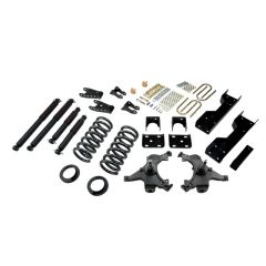 BELLTECH LOWERING KITS 1988-1998 Chevrolet Silverado/Sierra C1500 (Ext Cab) 4" or 5" F/6" or 7" R drop W/ Nitro Drop II Shocks