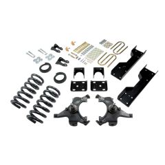 BELLTECH LOWERING KITS 1988-1991 Chevrolet Silverado/Sierra C1500 (Std Cab, ext 454 SS) 4" or 5" F/6" R drop W/O Shocks