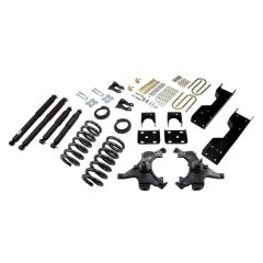 BELLTECH LOWERING KITS 1988-1991 Chevrolet Silverado/Sierra C1500 (Std Cab, ext 454 SS) 4" or 5" F/6" R drop W/ Nitro Drop II Shocks
