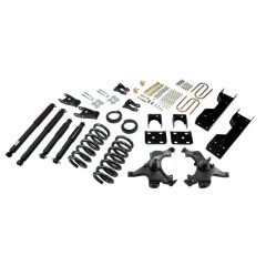 BELLTECH LOWERING KITS 1988-1991 Chevrolet Silverado/Sierra C1500 (Std Cab, ext 454 SS) 4" or 5" F/6" or 7" R drop W/ Nitro Drop II Shocks