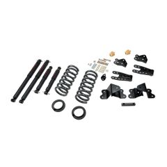 BELLTECH LOWERING KITS  1990-1994 Chevrolet Silverado/Sierra C1500 (454 SS Only) 88-98 Chevrolet Silverado/Sierra C2500 (All ext 8 Lug) 2" or 3" F/4" R drop W/ Nitro Drop II Shocks