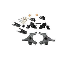 BELLTECH LOWERING KITS 1990-1994 Chevrolet Silverado/Sierra C1500 (454 SS Only) 88-98 Chevrolet Silverado/Sierra C2500 (All ext 8 Lug) 2" F/4" R drop W/O Shocks