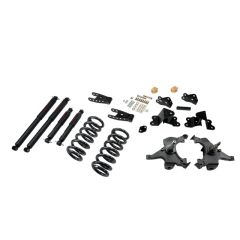 BELLTECH LOWERING KITS  1990-1994 Chevrolet Silverado/Sierra C1500 (454 SS Only) 88-98 Chevrolet Silverado/Sierra C2500 (All ext 8 Lug) 3" F/4" R drop W/ Nitro Drop II Shocks