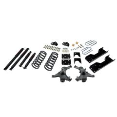 BELLTECH LOWERING KITS  1990-1994 Chevrolet Silverado/Sierra C1500 (454 SS Only) 88-98 Chevrolet Silverado/Sierra C2500 (All ext 8 Lug) 4" or 5" F/6" R drop W/ Nitro Drop II Shocks