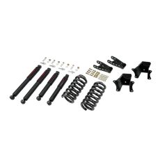 BELLTECH LOWERING KITS 1973-1987 Chevrolet C10 2" F/4" R drop W/ Nitro Drop II Shocks