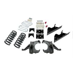 BELLTECH LOWERING KITS 1973-1987 Chevrolet C10 (1" Rotor) 4" F/6" R drop W/O Shocks