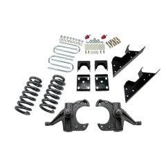 BELLTECH LOWERING KITS 1973-1987 Chevrolet C10 (1 1/4" Rotor) 4" F/6" R drop W/O Shocks