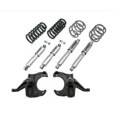 BELLTECH LOWERING KITS 1971-1972 Chevrolet C10 4" F/5" R drop W/ Street Performance Shocks