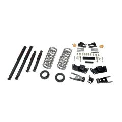 BELLTECH LOWERING KITS 1997-2000 Chevrolet Silverado/Sierra 3/4 Ton & 1 Ton (Crew Cab/Dually) 1" or 2" F/4" R drop W/ Nitro Drop II Shocks