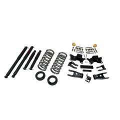 BELLTECH LOWERING KITS 1997-2000 Chevrolet Silverado/Sierra 3/4 Ton & 1 Ton ((All Cabs)/Dually) 1" or 2" F/4" R drop W/ Nitro Drop II Shocks