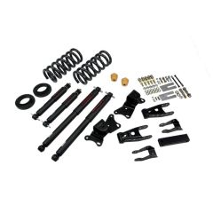 BELLTECH LOWERING KITS 1989-1996 Chevrolet Silverado/Sierra 3/4 Ton & 1 Ton (Ext/Crew Cab) 1" or 2" F/4" R drop W/ Nitro Drop II Shocks