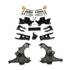 BELLTECH LOWERING KITS 1989-1996 Chevrolet Silverado/Sierra 3/4 Ton & 1 Ton (Ext/Crew Cab) 3" F/4" R drop W/O Shocks