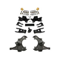 BELLTECH LOWERING KITS 1988- Chevrolet Silverado/Sierra C3500 (Ext Cab, Dually) 3" F/4" R drop W/O Shocks