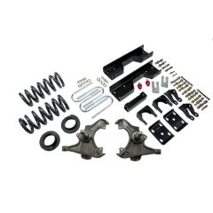 BELLTECH LOWERING KITS 1988- Chevrolet Silverado/Sierra C3500 (Ext Cab, Dually) 4" or 5" F/8" R drop W/O Shocks