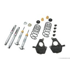 BELLTECH LOWERING KITS  2007-2014 Chevrolet Tahoe/Suburban/Yukon (w/out Factory Autoride, 2WD/4WD) 2" F/3" or 4" R drop W/ Street Performance Shocks