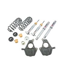 BELLTECH LOWERING KITS  2007-2014 Chevrolet Avalanche (w/out Factory Autoride 2WD/4WD) 2" F/ 2" or 3" R drop W/ Street Performance Shocks