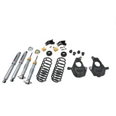 BELLTECH LOWERING KITS  2007-2014 Chevrolet Tahoe/Suburban/Yukon (w/out Factory Autoride, 2WD/4WD) 2" F/3" or 4" R drop W/ Street Performance Shocks