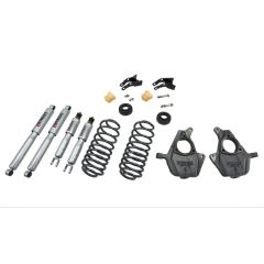 BELLTECH LOWERING KITS 2000-2006 Chevrolet Tahoe/Suburban/Avalanche/Yukon (2WD/4WD) 2" F/3" or 4" R drop W/ Street Performance Shocks