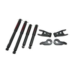 BELLTECH LOWERING KITS 1992-1999 Chevrolet Tahoe/Yukon (2DR) 1" or 3" F/1" R drop W/ Nitro Drop II Shocks