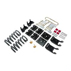 BELLTECH LOWERING KITS 1995-2002 Chevrolet Astro/Safari (2WD, w/ Factory Steel Leaf) 2.5" F/3.5" R drop W/O Shocks