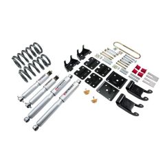 BELLTECH LOWERING KITS 1995-2002 Chevrolet Astro/Safari (2WD, w/ Factory Steel Leaf) 2.5" F/3.5" R drop W/ Street Performance Shocks