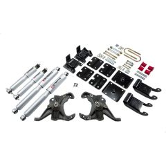 BELLTECH LOWERING KITS 1985-1995 Chevrolet Astro/Safari (2WD, w/ Factory Composite Leaf) 2" F/2.5" R drop W/ Street Performance Shocks