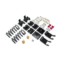 BELLTECH LOWERING KITS  1985-1995 Chevrolet Astro/Safari (2WD, w/ Factory Composite Leaf) 2.5" F/2.5" R drop W/O Shocks