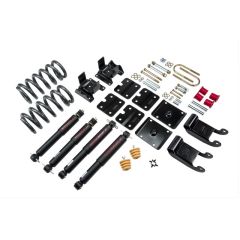 BELLTECH LOWERING KITS  1985-1995 Chevrolet Astro/Safari (2WD, w/ Factory Composite Leaf) 2.5" F/2.5" R drop W/ Nitro Drop II Shocks