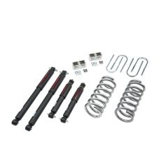 BELLTECH LOWERING KITS 1996-2003 Isuzu Hombre 4 cyl. (2WD) 1" F/2" R drop W/ Nitro Drop II Shocks
