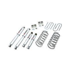 BELLTECH LOWERING KITS 1996-2003 Isuzu Hombre 4 cyl. (2WD) 1" F/2" R drop W/ Street Performance Shocks