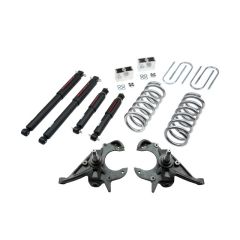 BELLTECH LOWERING KITS 1996-2003 Isuzu Hombre 4 cyl. (2WD) 3" F/3" R drop W/ Nitro Drop II Shocks
