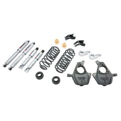 BELLTECH LOWERING KITS 2000-2006 Chevrolet Avalanche Z66 (w/out Factory Premium Ride) 3" or 4" F/4" or 5" R drop W/ Street Performance Shocks