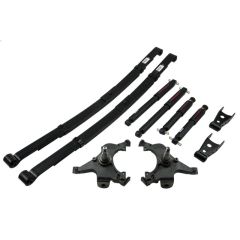 BELLTECH LOWERING KITS 1992-1999 Chevrolet Suburban (2WD) 2" F/4" R drop W/ Nitro Drop II Shocks