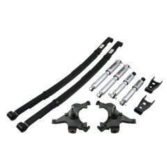 BELLTECH LOWERING KITS 1992-1999 Chevrolet Suburban (2WD) 2" F/4" R drop W/ Street Performance Shocks